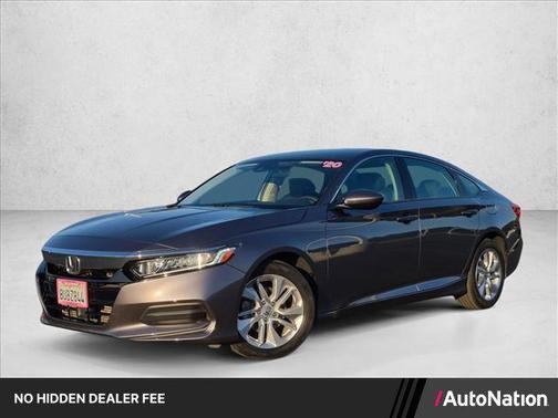 Lunar Silver Metallic 2020 Honda Accord LX 1.5T