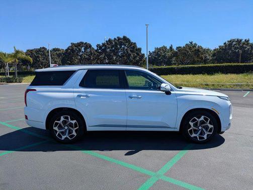 Hyper White 2022 Hyundai PALISADE Calligraphy