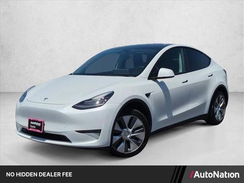 Pearl White Multi-Coat 2023 Tesla Model Y Long Range Dual Motor All-Wheel Drive