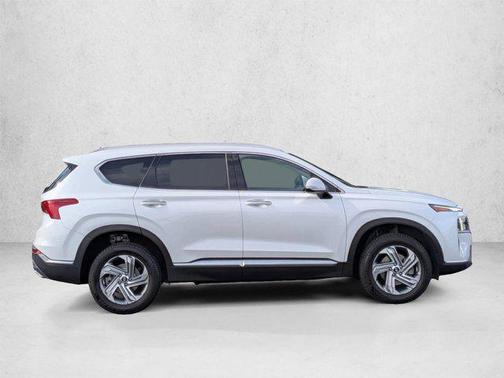 Quartz White 2021 Hyundai SANTA FE SEL 2.4