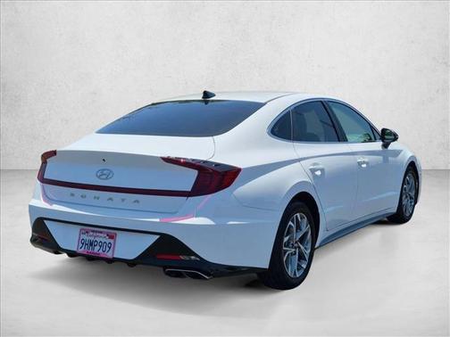 Serenity White 2023 Hyundai SONATA SEL