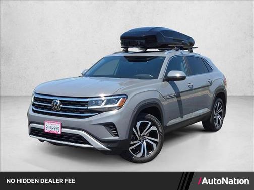 Pure Gray [Gray] 2023 Volkswagen Atlas Cross Sport 3.6L V6 SEL