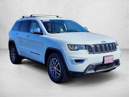 Bright White Clearcoat 2017 Jeep Grand Cherokee Limited