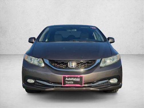 Tan/Brown 2013 Honda Civic EX-L