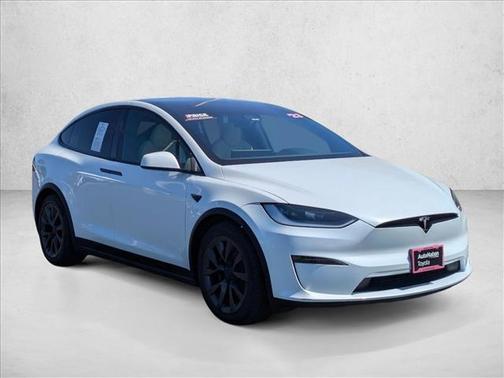 Pearl White Multi-Coat 2023 Tesla Model X AWD