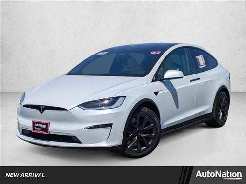 Pearl White Multi-Coat 2023 Tesla Model X AWD