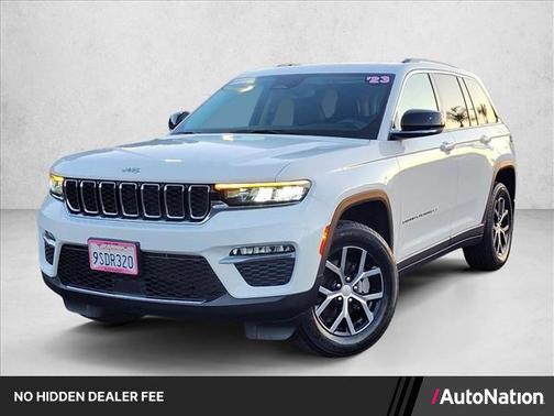 Bright White Clearcoat 2023 Jeep Grand Cherokee Limited