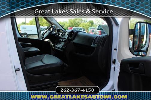 Bright White Clearcoat 2018 RAM ProMaster 2500 High Roof