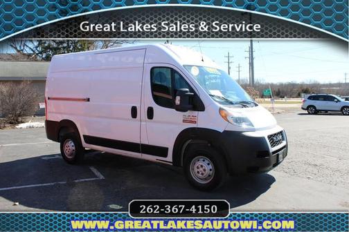 Bright White Clearcoat 2019 RAM ProMaster 2500 High Roof