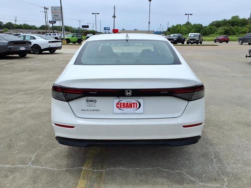 White 2024 Honda Accord LX