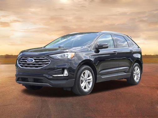 Agate Black Metallic 2019 Ford Edge SEL