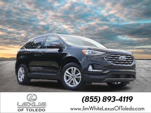 Agate Black Metallic 2019 Ford Edge SEL