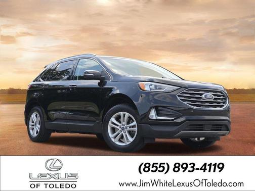 Agate Black Metallic 2019 Ford Edge SEL