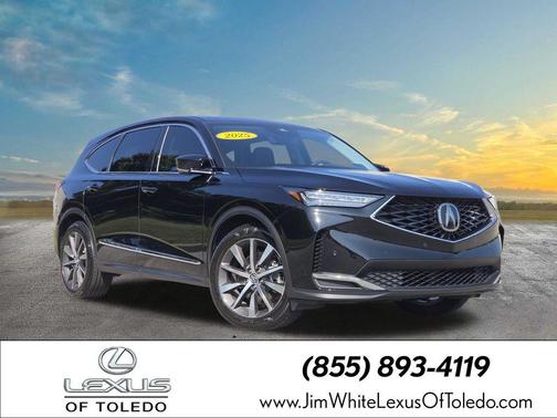 Majestic Black Pearl 2025 Acura MDX Technology Package