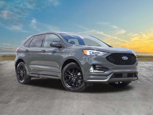 Lithium Gray 2021 Ford Edge ST Line