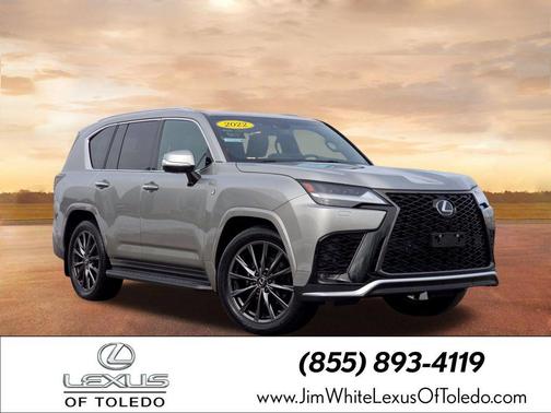 Atomic Silver 2022 Lexus LX 600 F SPORT