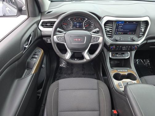 Satin Steel Metallic 2021 GMC Acadia SLE