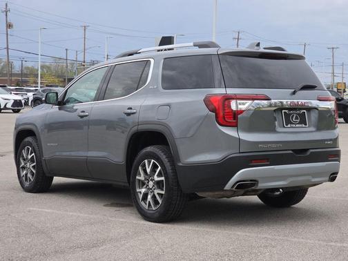 Satin Steel Metallic 2021 GMC Acadia SLE