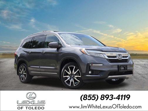 Lunar Silver Metallic 2019 Honda Pilot Elite