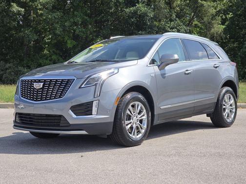Satin Steel Metallic 2020 Cadillac XT5 Premium Luxury