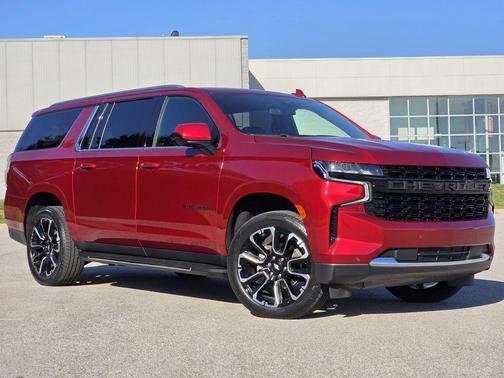 Radiant Red Tintcoat 2023 Chevrolet Suburban LS