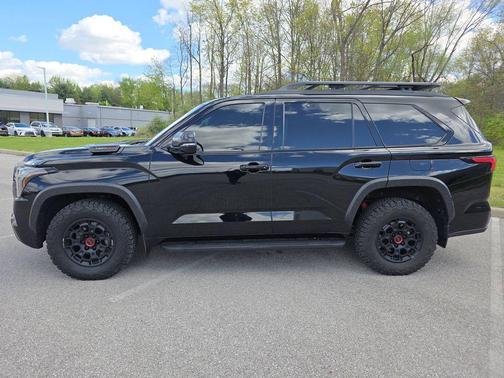 Midnight Black Metallic 2023 Toyota Sequoia TRD Pro