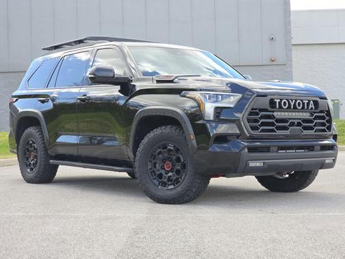 Midnight Black Metallic 2023 Toyota Sequoia TRD Pro