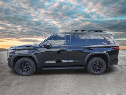 Midnight Black Metallic 2023 Toyota Sequoia TRD Pro