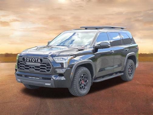Midnight Black Metallic 2023 Toyota Sequoia TRD Pro