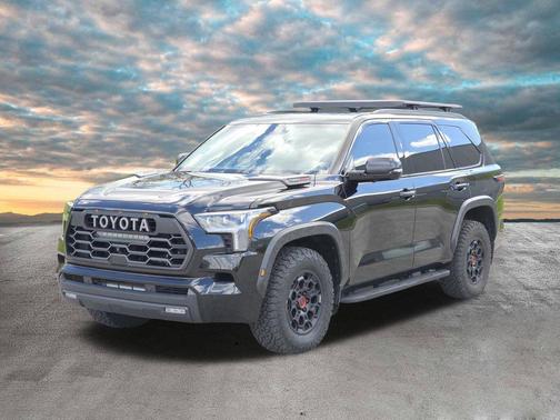 Midnight Black Metallic 2023 Toyota Sequoia TRD Pro