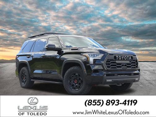 Midnight Black Metallic 2023 Toyota Sequoia TRD Pro