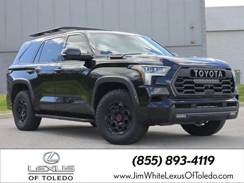 Midnight Black Metallic 2023 Toyota Sequoia TRD Pro