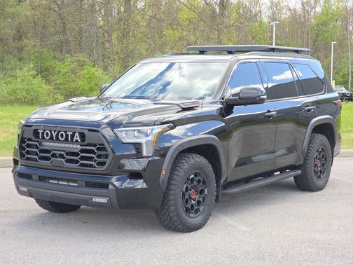 Midnight Black Metallic 2023 Toyota Sequoia TRD Pro