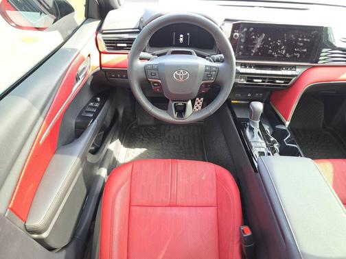 Midnight Black Metallic 2025 Toyota Camry XSE