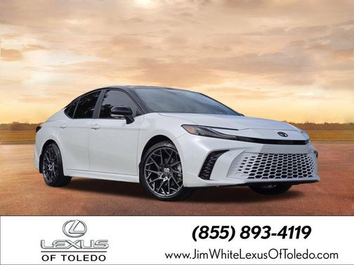 Midnight Black Metallic 2025 Toyota Camry XSE