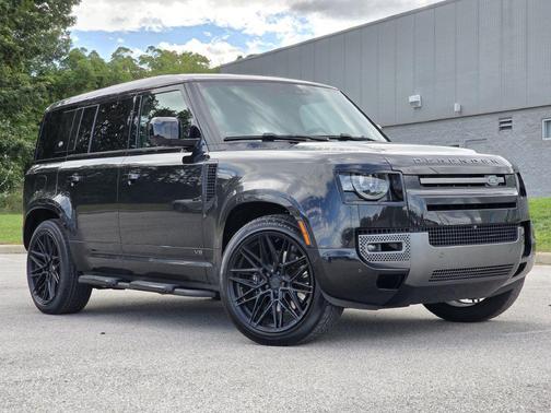 Santorini Black Metallic 2022 Land Rover Defender 110 V8