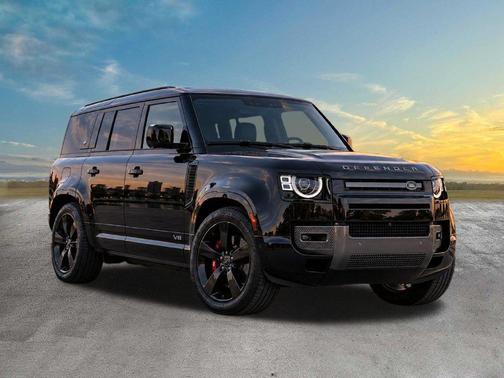 Santorini Black Metallic 2022 Land Rover Defender 110 V8