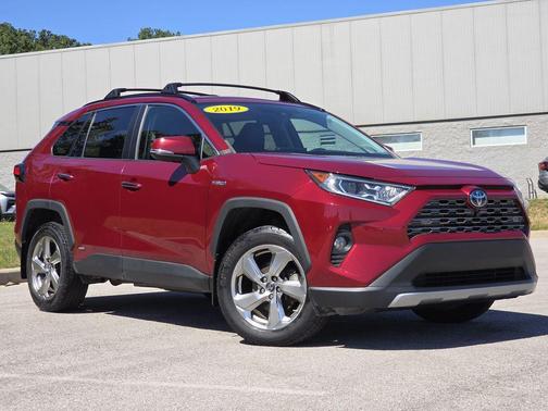 Ruby Flare Pearl 2019 Toyota RAV4 Hybrid Limited