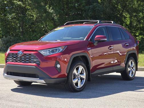 Ruby Flare Pearl 2019 Toyota RAV4 Hybrid Limited