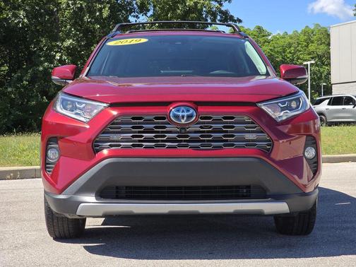 Ruby Flare Pearl 2019 Toyota RAV4 Hybrid Limited
