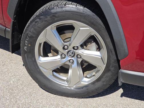 Ruby Flare Pearl 2019 Toyota RAV4 Hybrid Limited