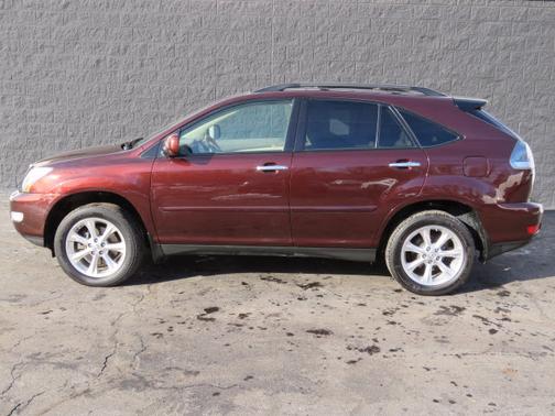 Red 2009 Lexus RX 350 Base