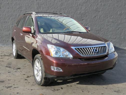 Red 2009 Lexus RX 350 Base