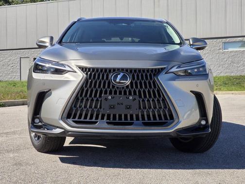 Atomic Silver 2025 Lexus NX 350h Luxury