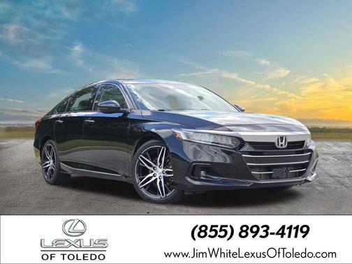 Crystal Black Pearl 2021 Honda Accord Touring 2.0T
