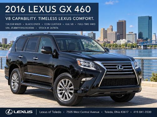 Black Onyx 2016 Lexus GX 460 Base
