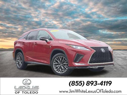 Matador Red Mica 2022 Lexus RX 350 F SPORT Appearance
