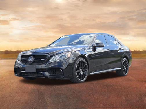 Black 2015 Mercedes-Benz E-Class S 4MATIC