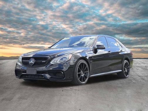 Black 2015 Mercedes-Benz E-Class S 4MATIC