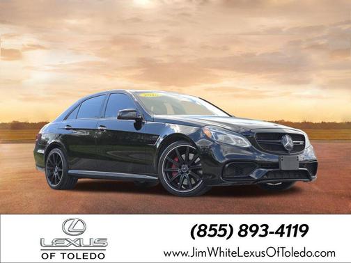 Black 2015 Mercedes-Benz E-Class S 4MATIC
